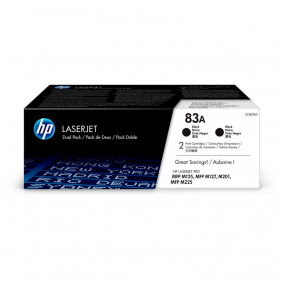 Hp 83a pack ahorro tóner original laserjet negro