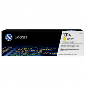 Hp 131a tòner original laserjet groc