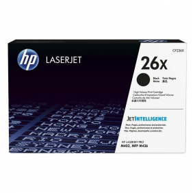 Hp 26x tòner original laserjet negre