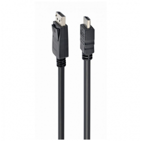 Gembird cable displayport a hdmi mascle/mascle 1.8m negre