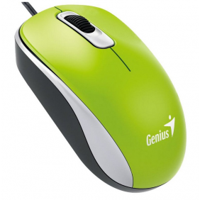 Genius dx-110 ratón Óptico 1000dpi verde