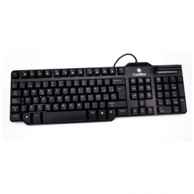 Coolbox coo-tec02dni teclado con lector de dnie