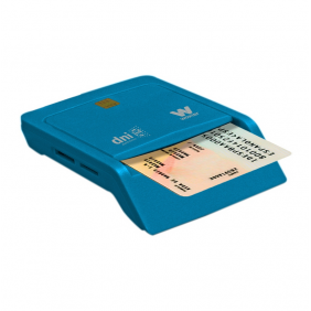 Woxter lector combo dni-e usb + smart cards azul