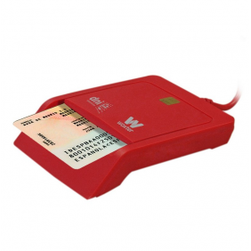 Woxter lector dni-e usb rojo