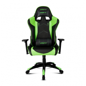 Drift dr300 cadira gaming negra/verda