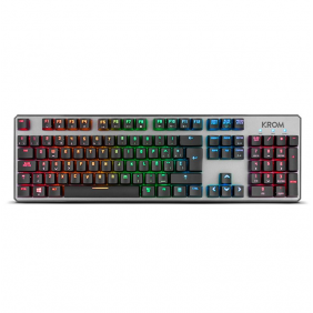 Krom kernel teclado mecánico gaming rgb negro