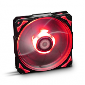 Nox h fan ventilador 120mm led vermell