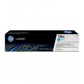 Hp 126a tóner original laserjet cian