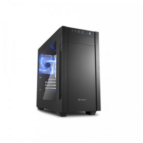 Sharkoon s1000 window micro-atx acrílico usb 3.0 negra