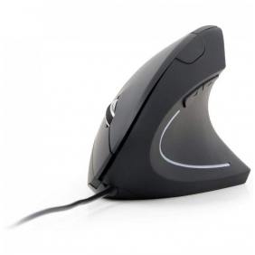Gembird mus-ergo-01 ratón ergonómico 3200dpi negro