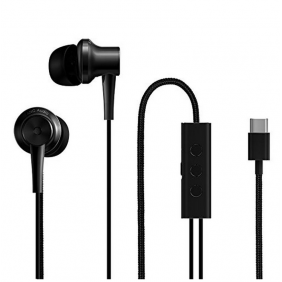 Xiaomi mi auriculares tipo c con cancelación de ruido negro