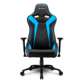 Sharkoon elbrus 3 cadira gaming negre/blau