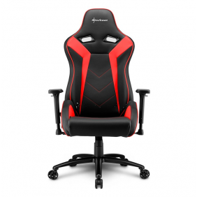 Sharkoon elbrus 3 silla gaming negro/rojo