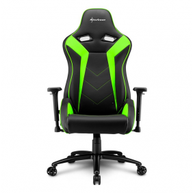 Sharkoon elbrus 3 silla gaming negro/verde