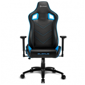 Sharkoon elbrus 2 cadira gaming negre/blau