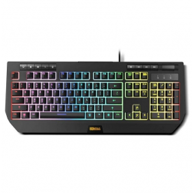 Krom kuma teclado gaming rgb negro