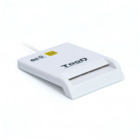 Tooq tqr-210w lector de targeta extern dnie blanc