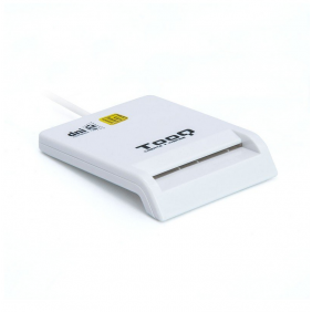 Tooq tqr-210w lector de tarjeta externo dnie blanco