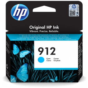 Hp 912 cartucho tinta original cian