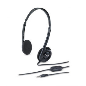 Genius hs-m200c auriculares con micrófono negros