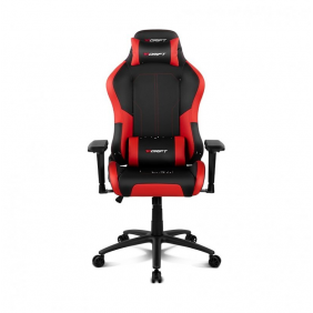 Drift dr250 cadira gaming negra vermella