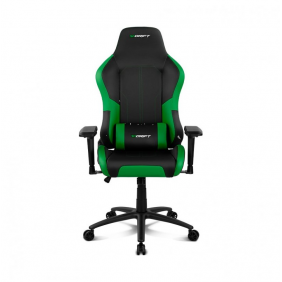 Drift dr250 cadira gaming negra/verda