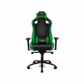 Drift dr500 cadira gaming negra/verda
