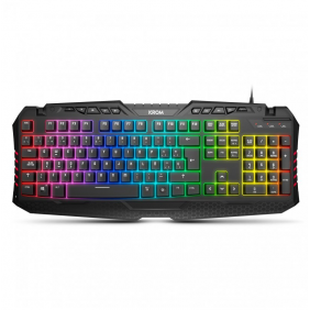 Krom kyra teclado gaming retroiluminado negro