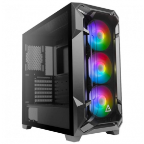 Antec df600 flux cristal templado usb 3.0 negra