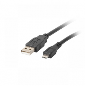 Lanberg cable micro usb a usb 2.0 1.8m negre