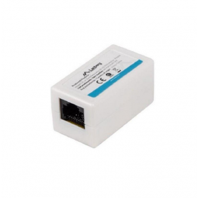 Lanberg adaptador rj45 cat.5e blanc