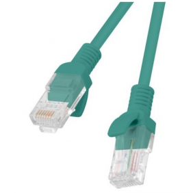 Lanberg cable de xarxa rj45 utp cat.6 25cm verd