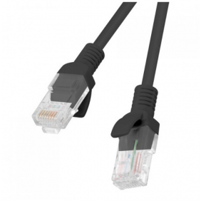 Lanberg cable de xarxa rj45 utp cat.6 5m negre