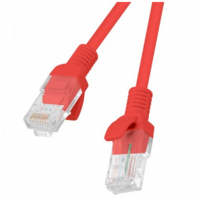 Lanberg cable de xarxa rj45 utp cat.6 5m vermell