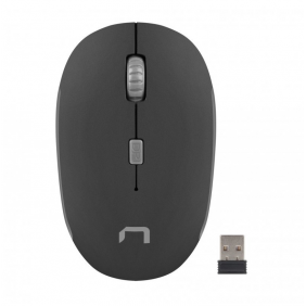 Natec martin raton optico inalambrico 1600 dpi negre gris