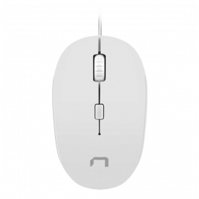 Natec sparrow ratón Óptico 1200 dpi blanco