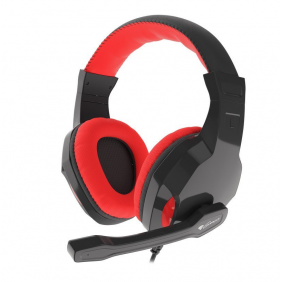 Genesis argon 100 auriculares gaming rojos