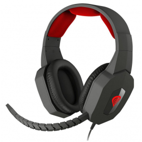 Genesis argon 400 auriculares gaming negro/rojo