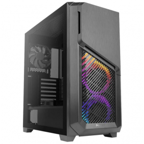 Antec dp502 flux argb cristall temperat usb 3.0 negra