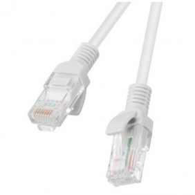 Lanberg cable de red rj45 utp cat.6 15m gris