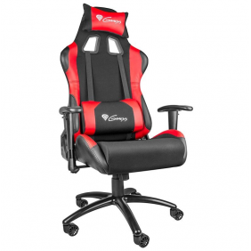 Genesis nitre 550 cadira gaming negra/vermella