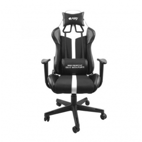 Fury avenger xl cadira gaming blanca/negra