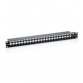 Equip 769224 patch panell 24 ports cat 6 1u 19 "