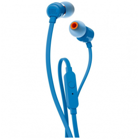 Jbl t110 auriculares con micrófono azules