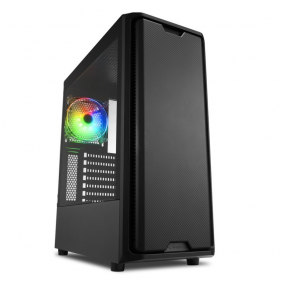 Sharkoon sk3 rgb atx cristal templado usb 3.0 argb negra