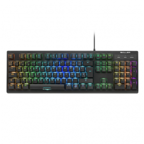 Sharkoon skiller sgk30 teclado mecánico gaming switch blue