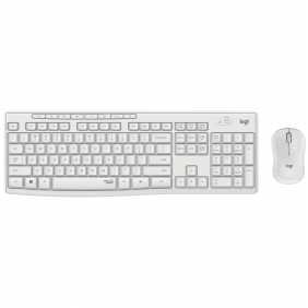 Logitech mk295 blego teclat + ratolí sense fils blanc cru