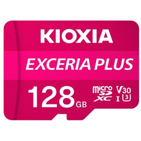 Kioxia exceria plus microsdxc 256gb uhs-i u3 v30 a1 clase 10