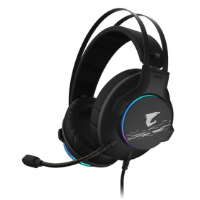 Gigabyte aorus h1 auriculares gaming 7.1 negros
