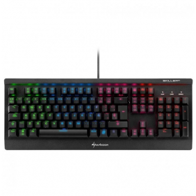 Sharkoon skiller mech sgk3 teclado mecánico rgb kailh azul